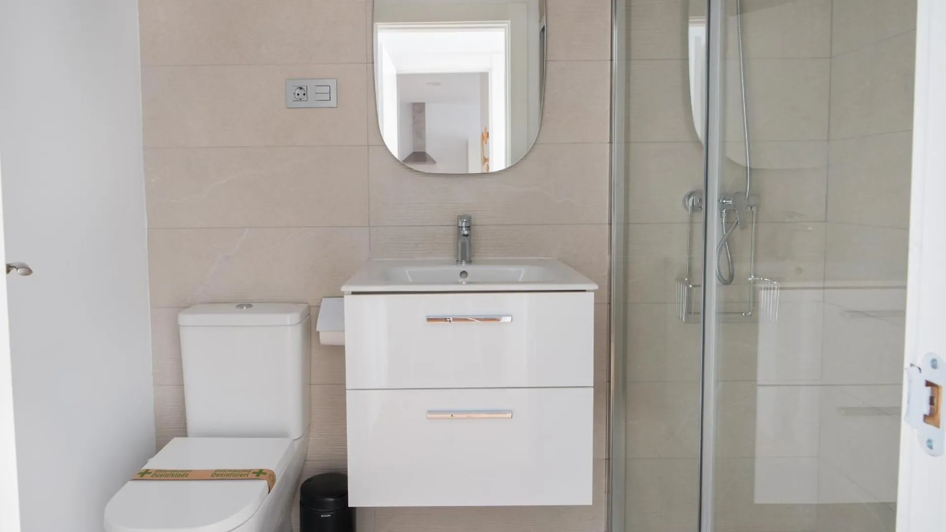 Cozy Modern Flat Terrace 2 Bedrooms 2 Bathrooms Malaga 0*,  Spain